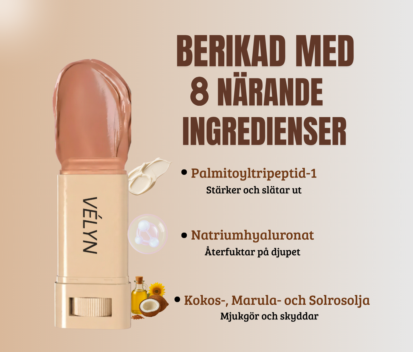 VÉLYN Serum Boosted Skin Tint Balm